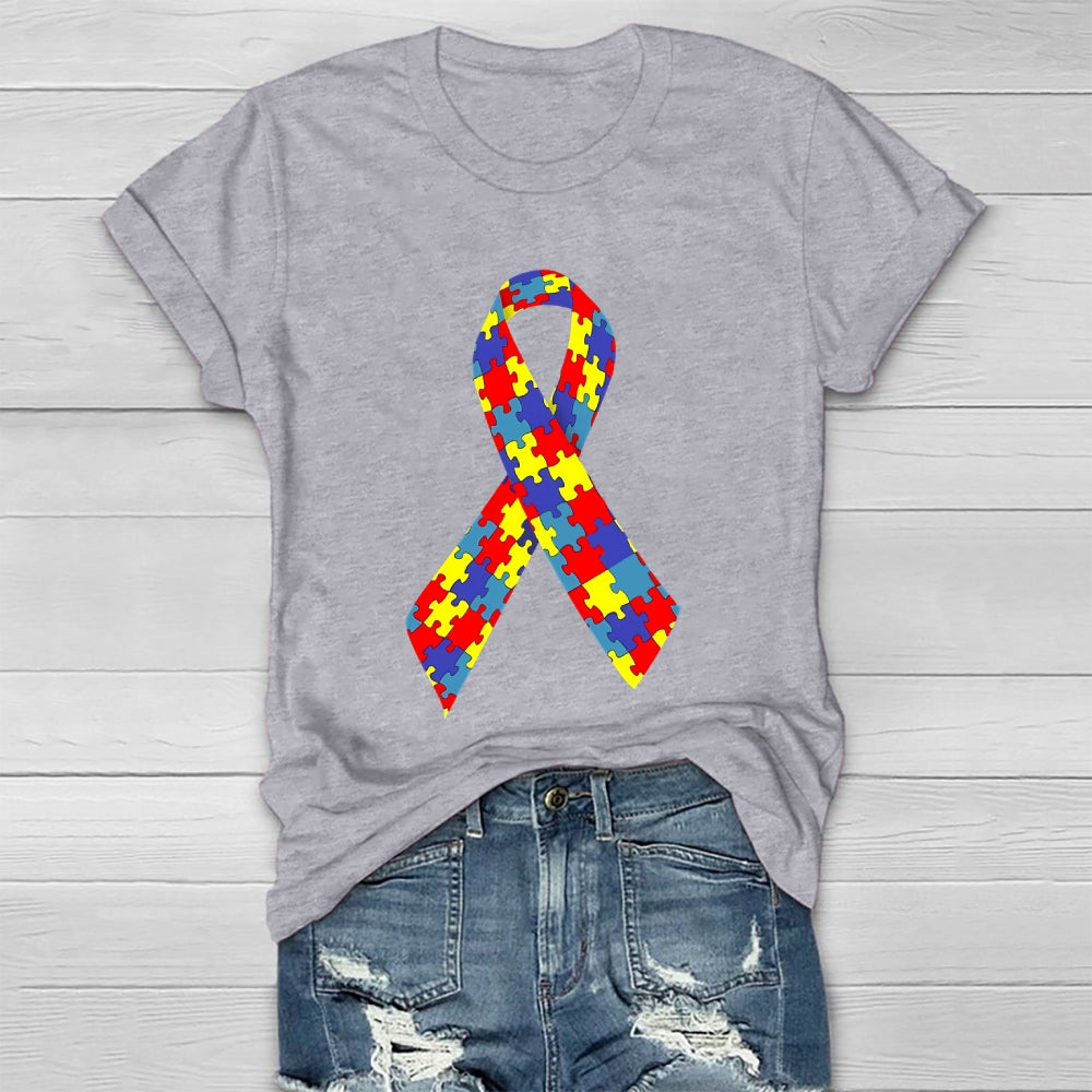 Autism Ribbon Healthwear T-shirt