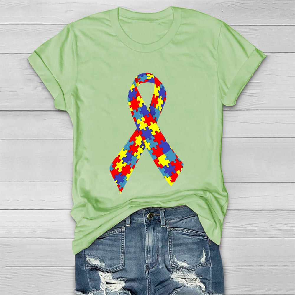 Autism Ribbon Healthwear T-shirt