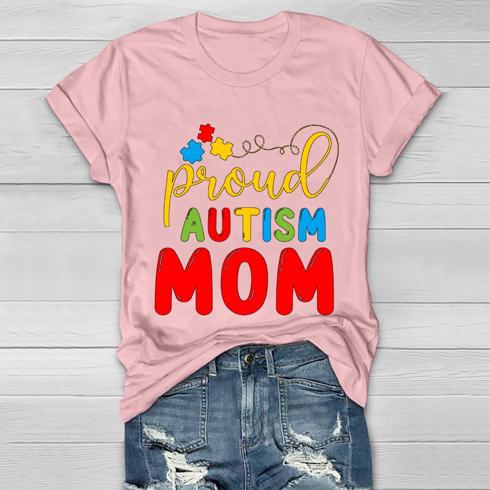 Proud Autism Mom Healthwear T-shirt