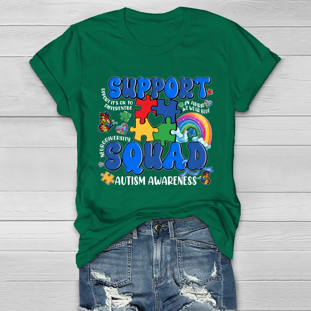 Support Squad Autism Awareness Healthwear T-shirt