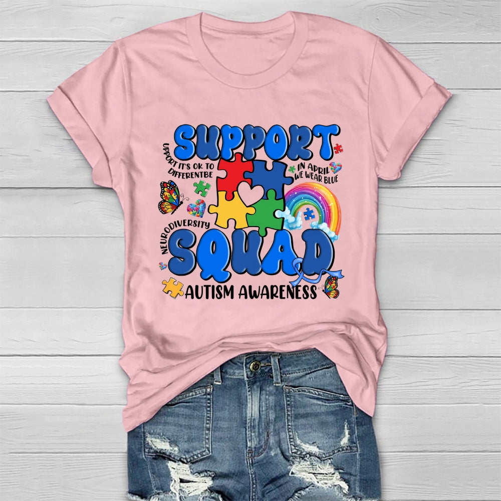 Support Squad Autism Awareness Healthwear T-shirt
