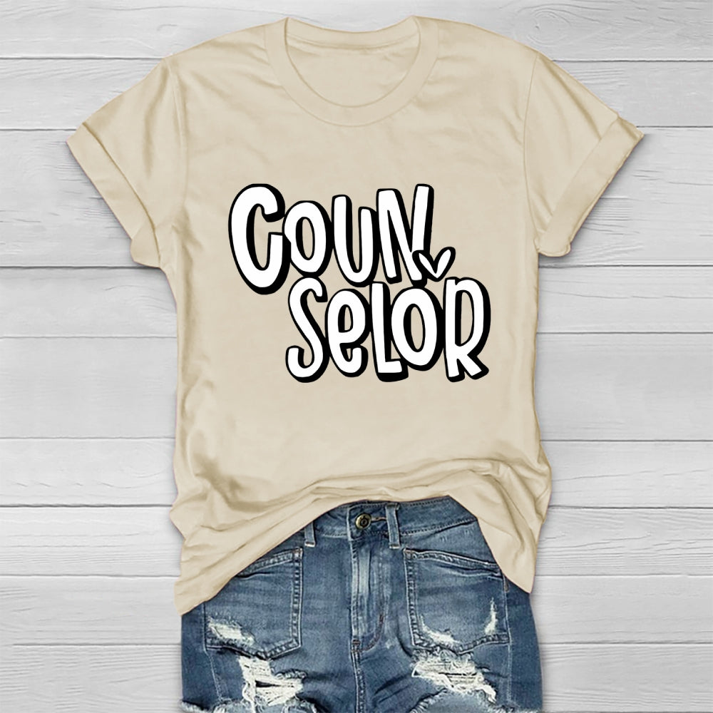 Counselor  Healthwear T-shirt