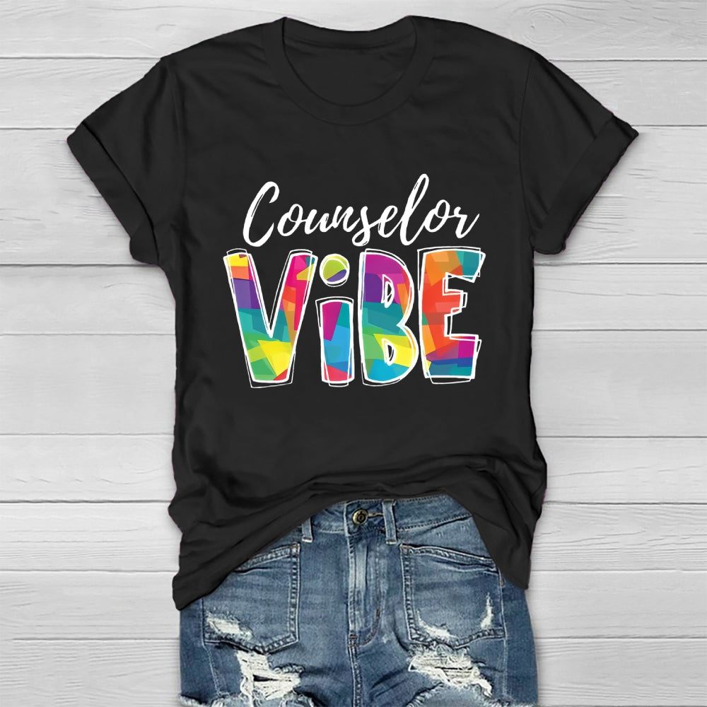 Counselor Vibe Healthwear T-shirt