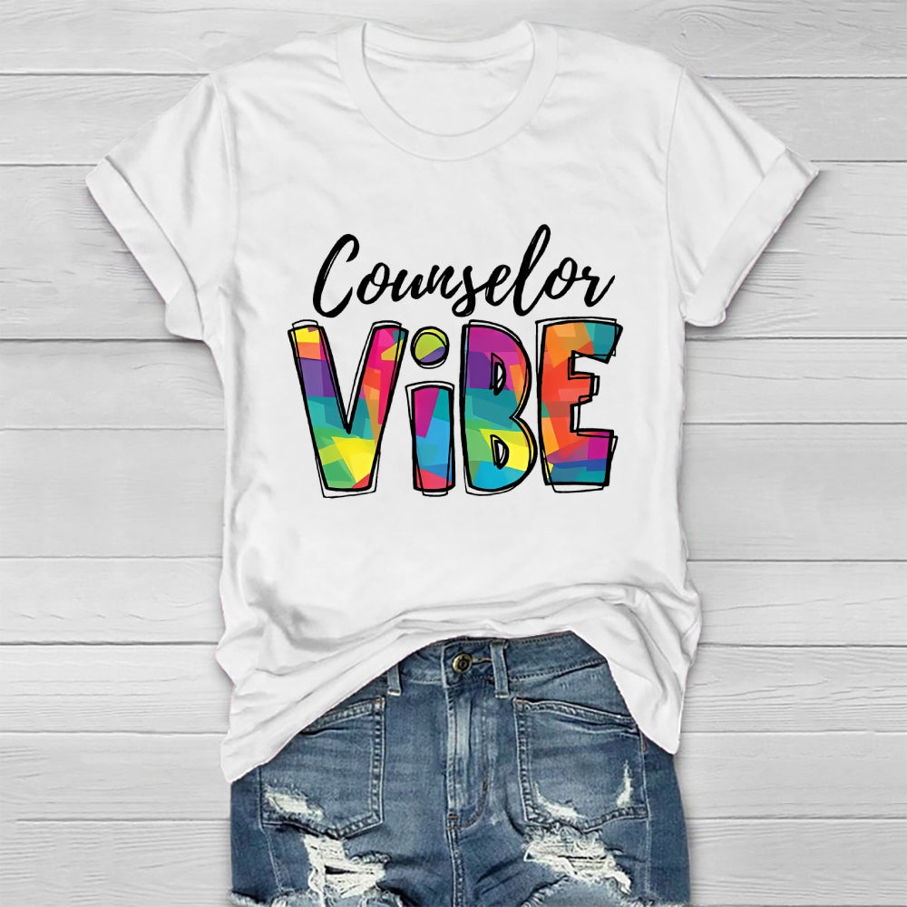 Counselor Vibe Healthwear T-shirt