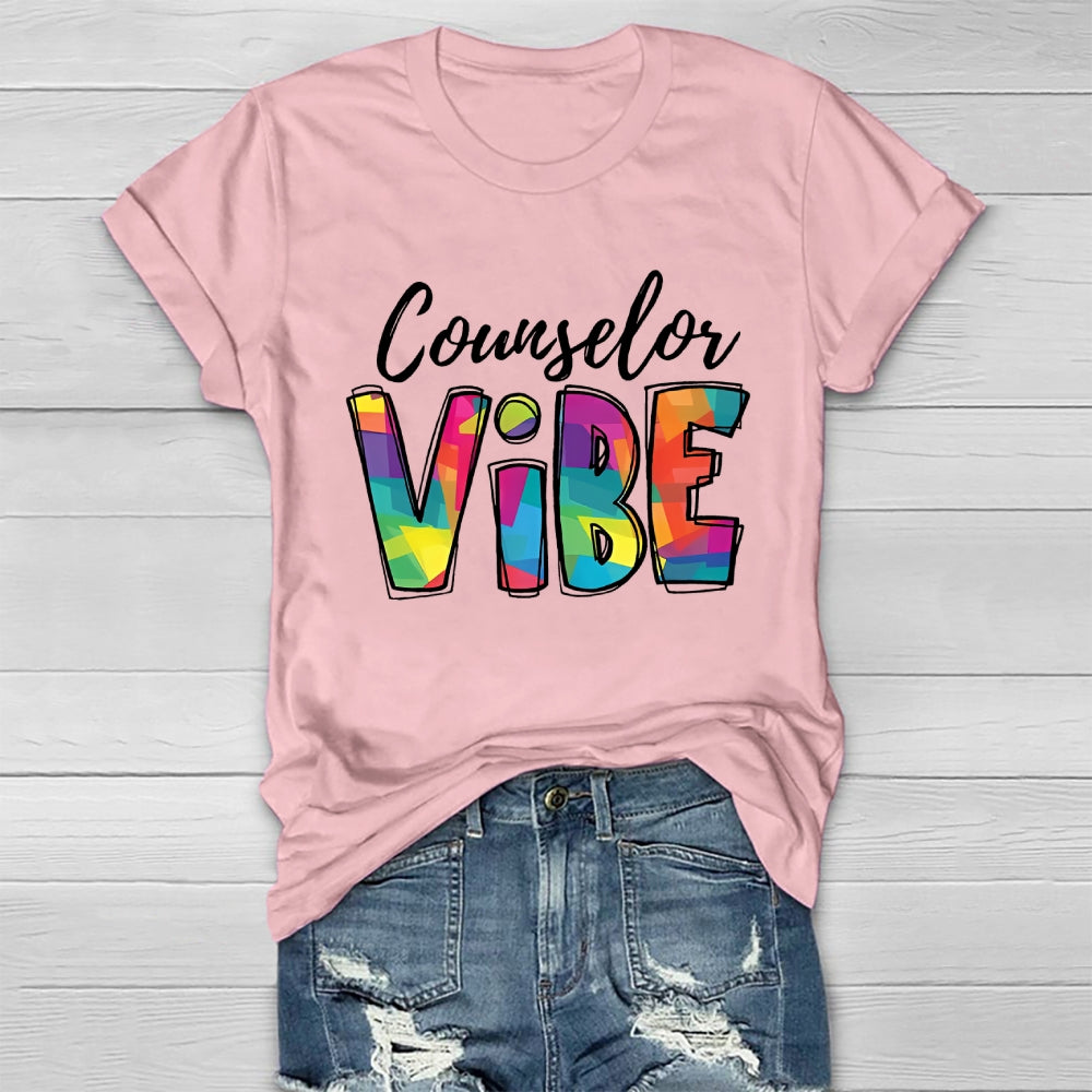 Counselor Vibe Healthwear T-shirt