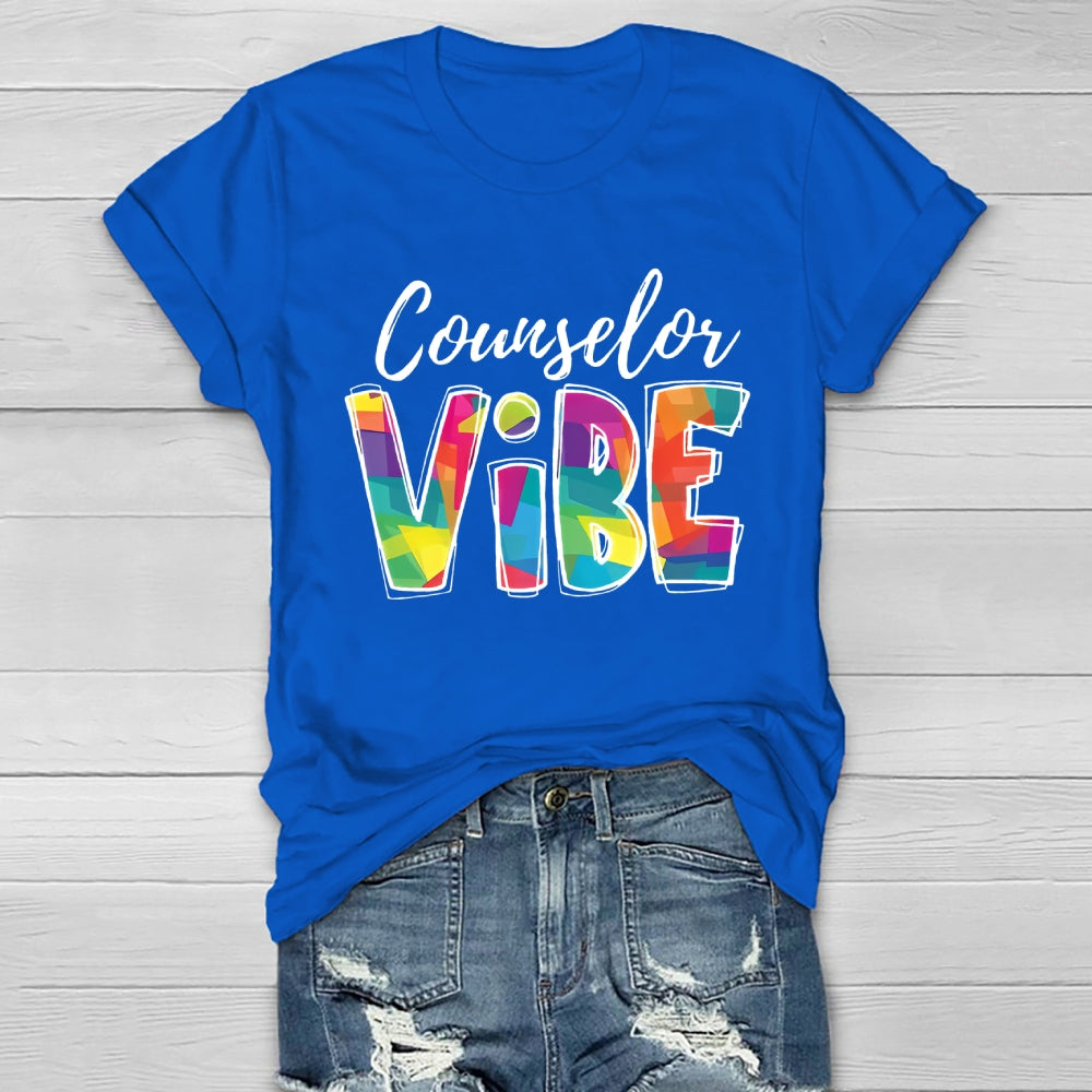 Counselor Vibe Healthwear T-shirt