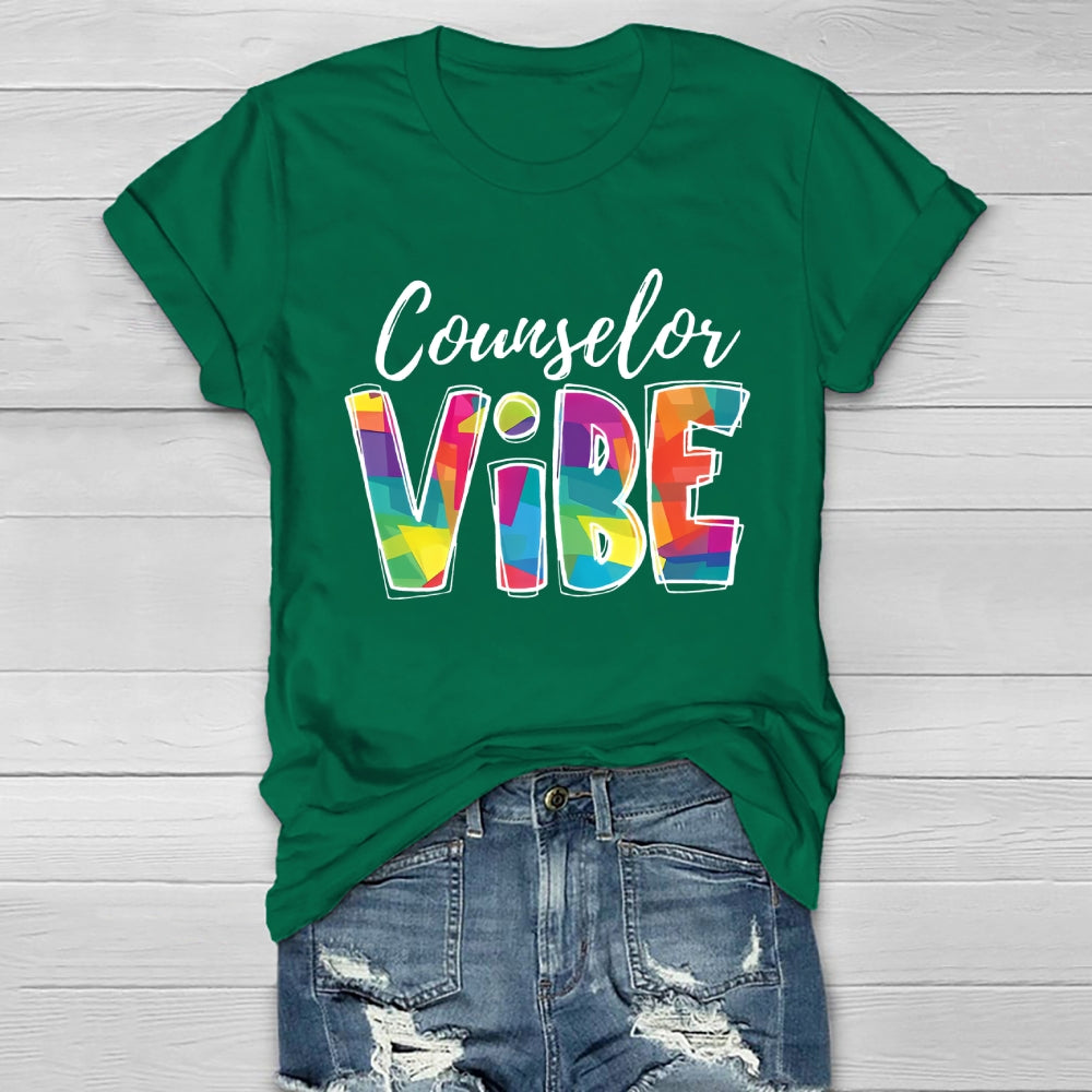 Counselor Vibe Healthwear T-shirt