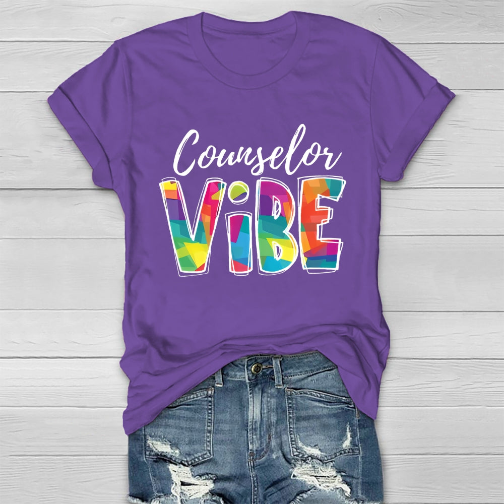 Counselor Vibe Healthwear T-shirt