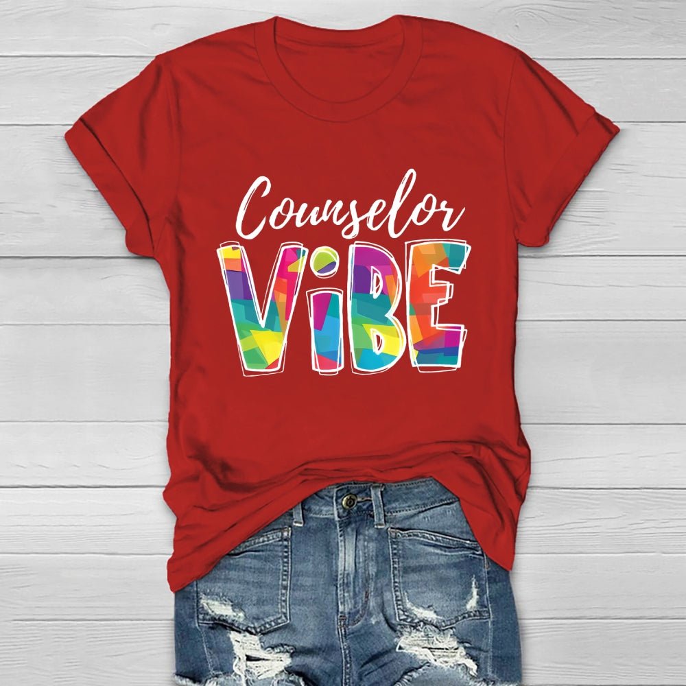 Counselor Vibe Healthwear T-shirt