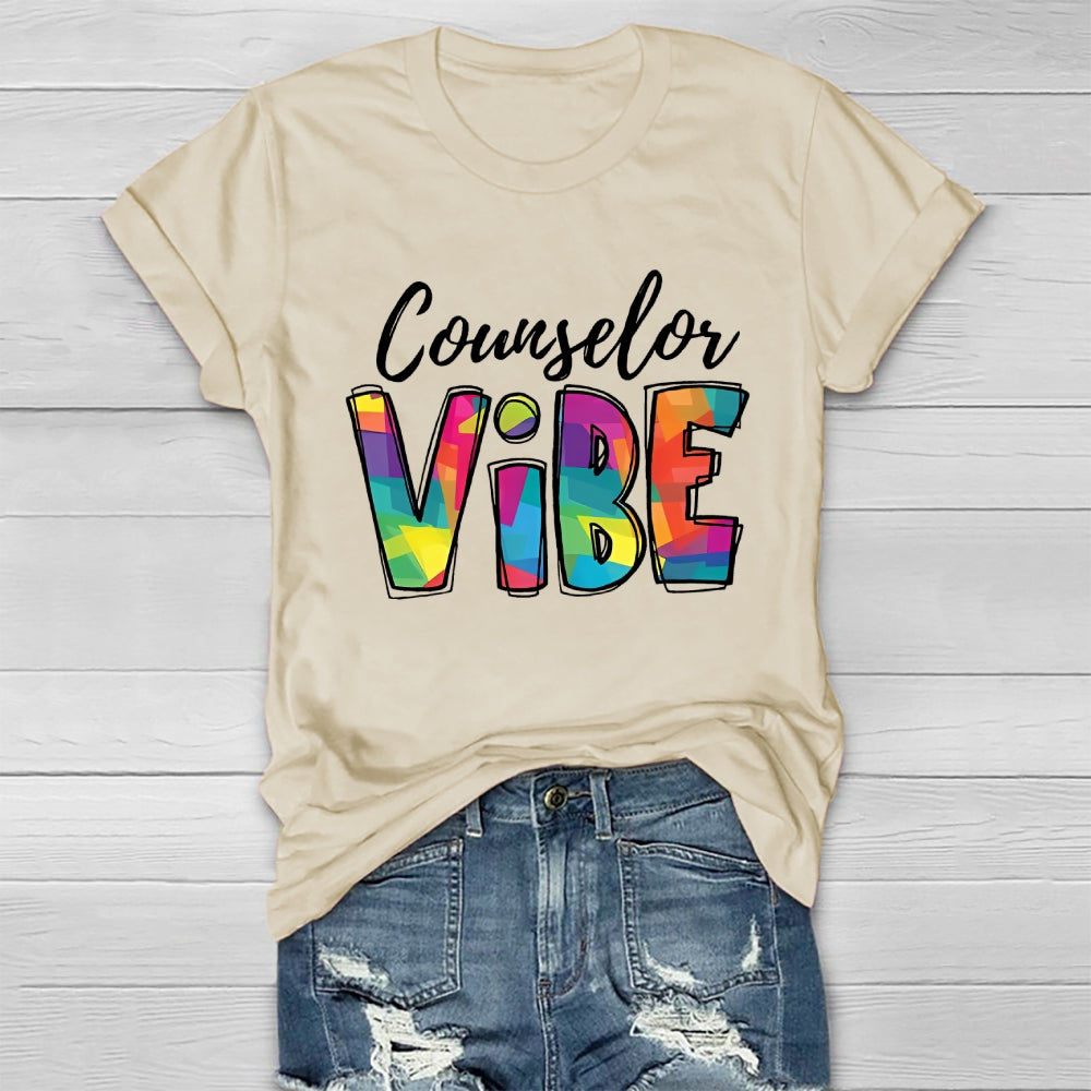 Counselor Vibe Healthwear T-shirt
