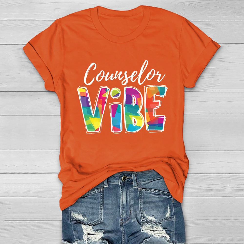 Counselor Vibe Healthwear T-shirt