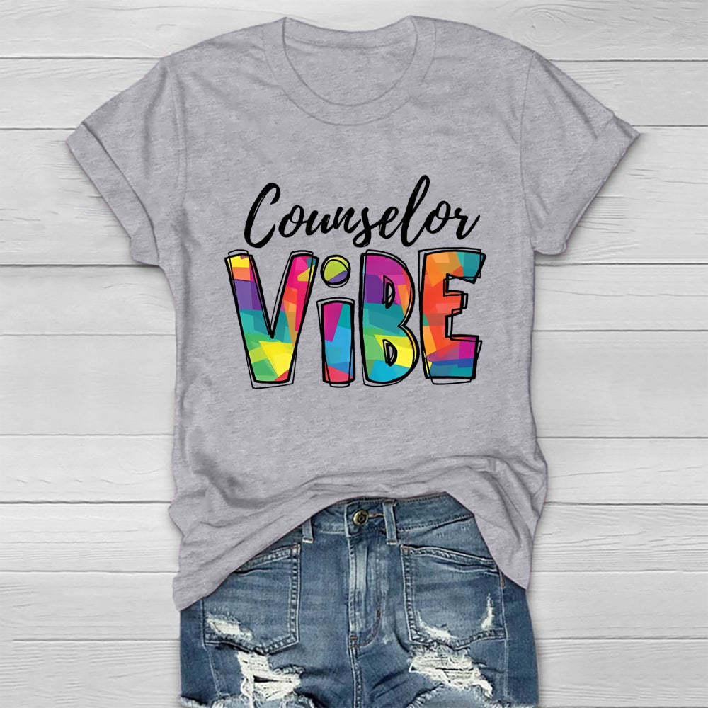 Counselor Vibe Healthwear T-shirt