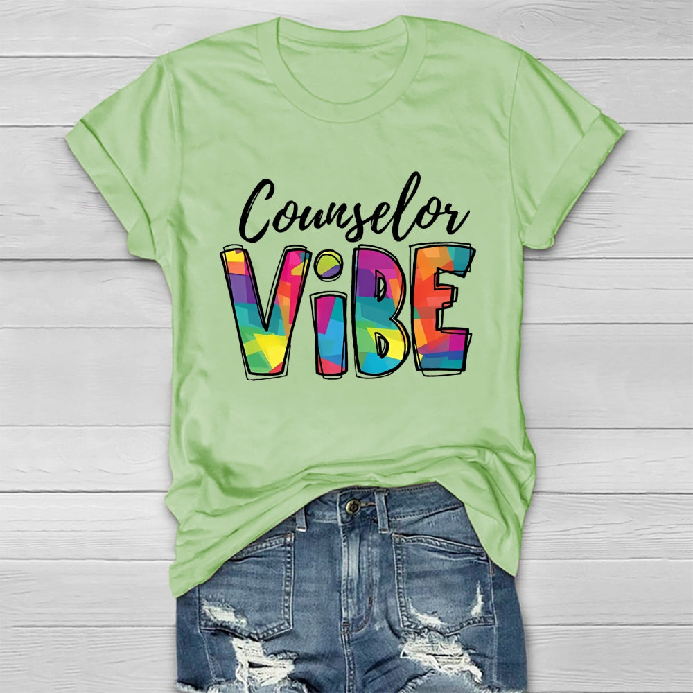 Counselor Vibe Healthwear T-shirt