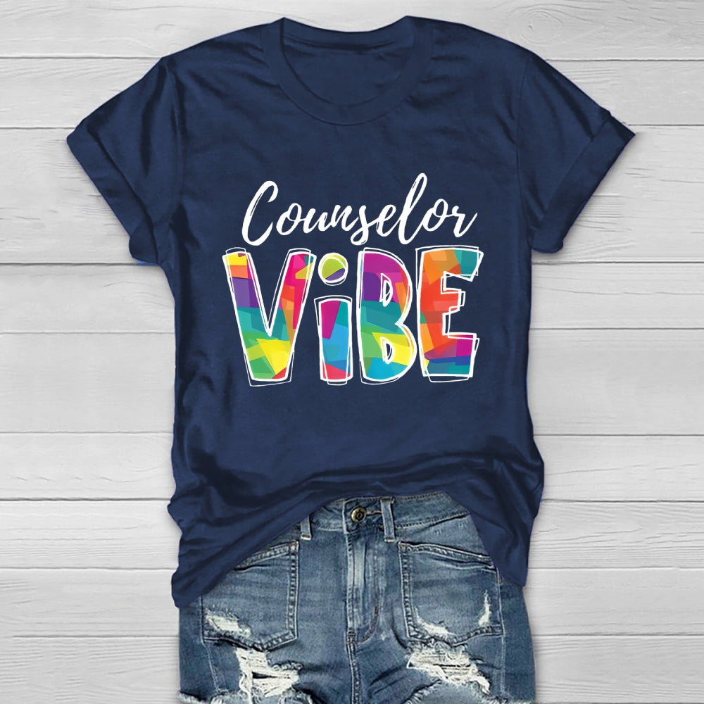 Counselor Vibe Healthwear T-shirt