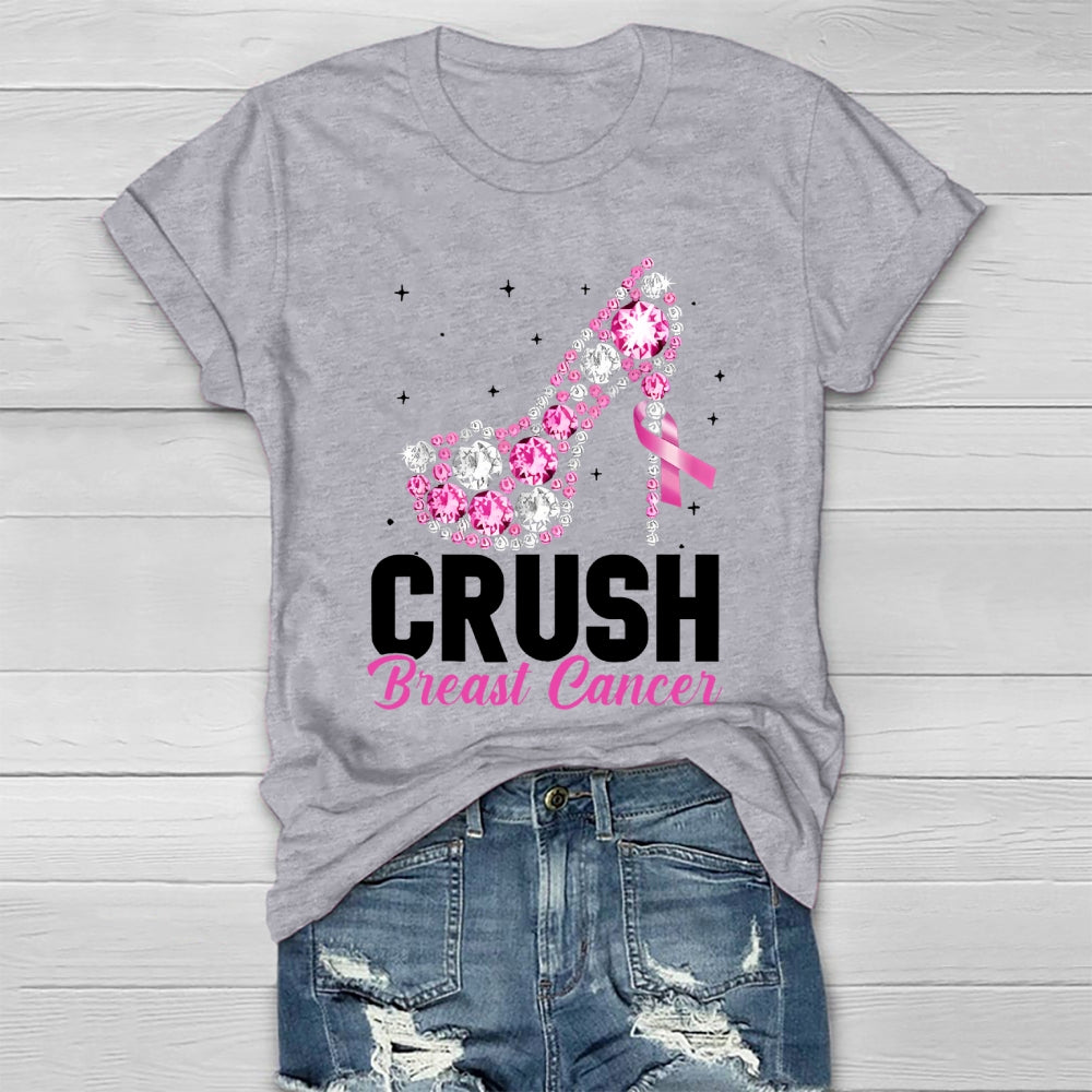 Crush Breast Cancer  Healthwear T-shirt