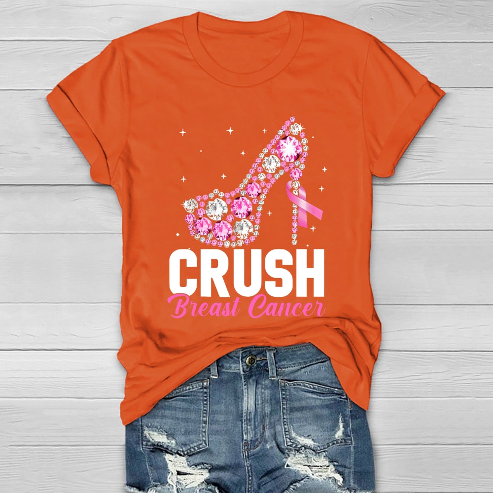 Crush Breast Cancer  Healthwear T-shirt
