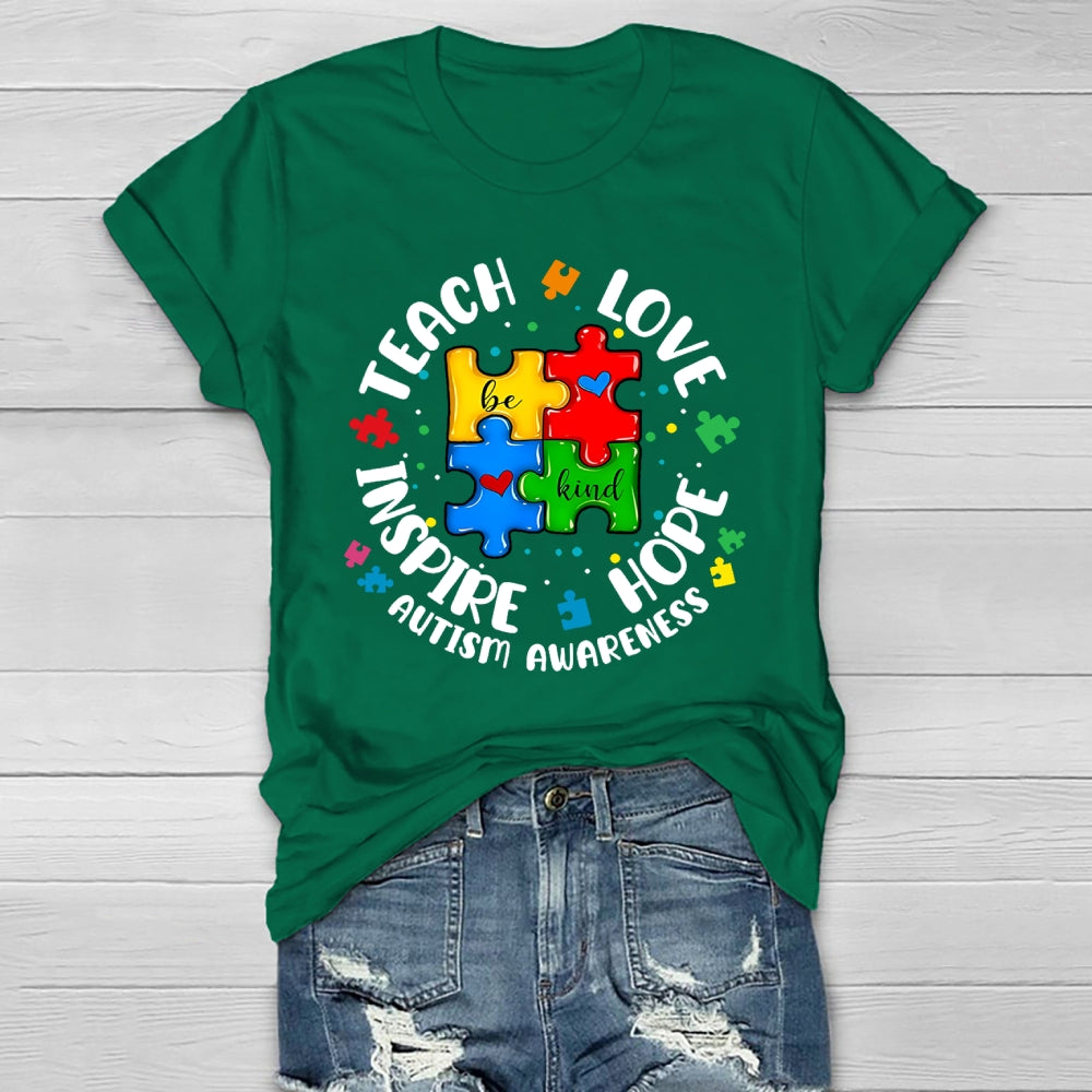 Teach Love Inspire Hope Healthwear T-shirt