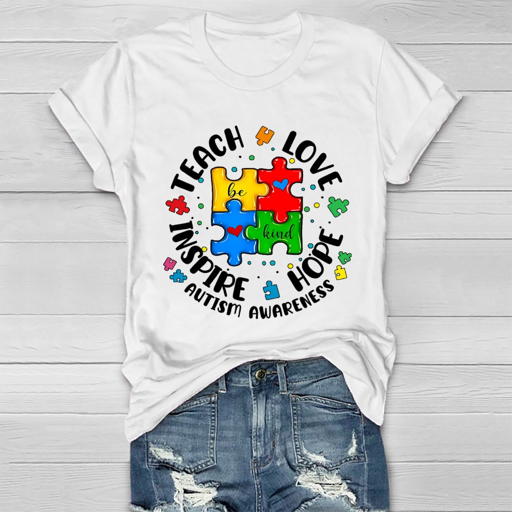 Teach Love Inspire Hope Healthwear T-shirt