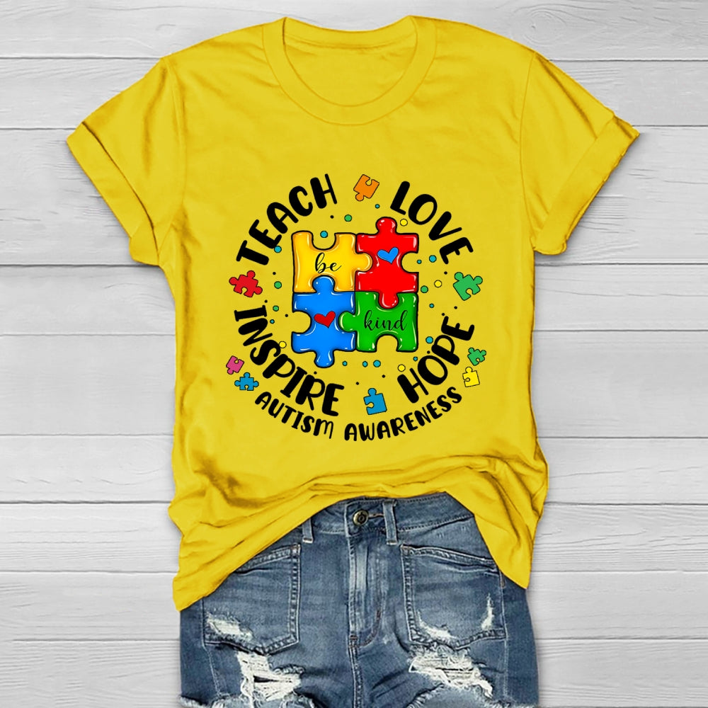 Teach Love Inspire Hope Healthwear T-shirt