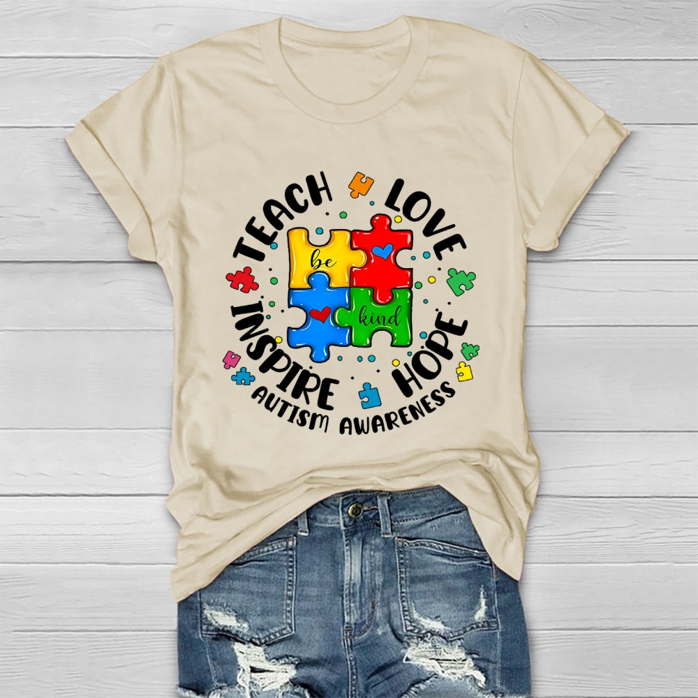 Teach Love Inspire Hope Healthwear T-shirt