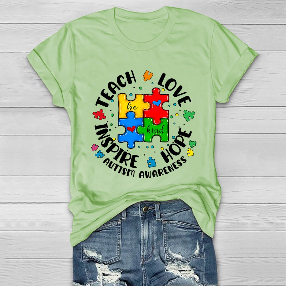 Teach Love Inspire Hope Healthwear T-shirt