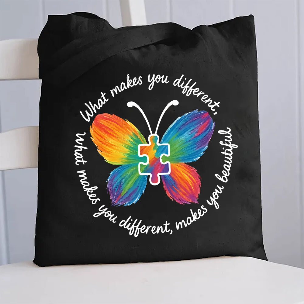 What Makes You Different Canvas Tote Bag