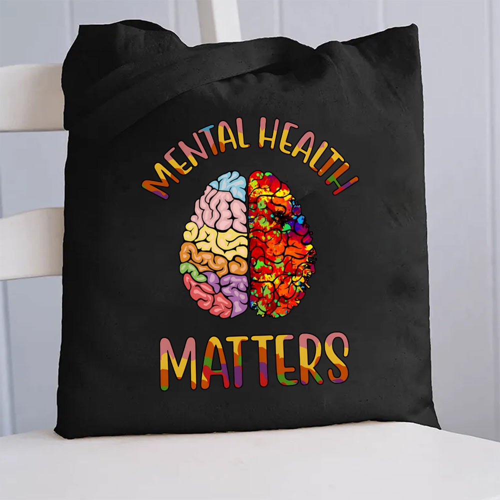 Mental Health Matters Canvas Tote Bag