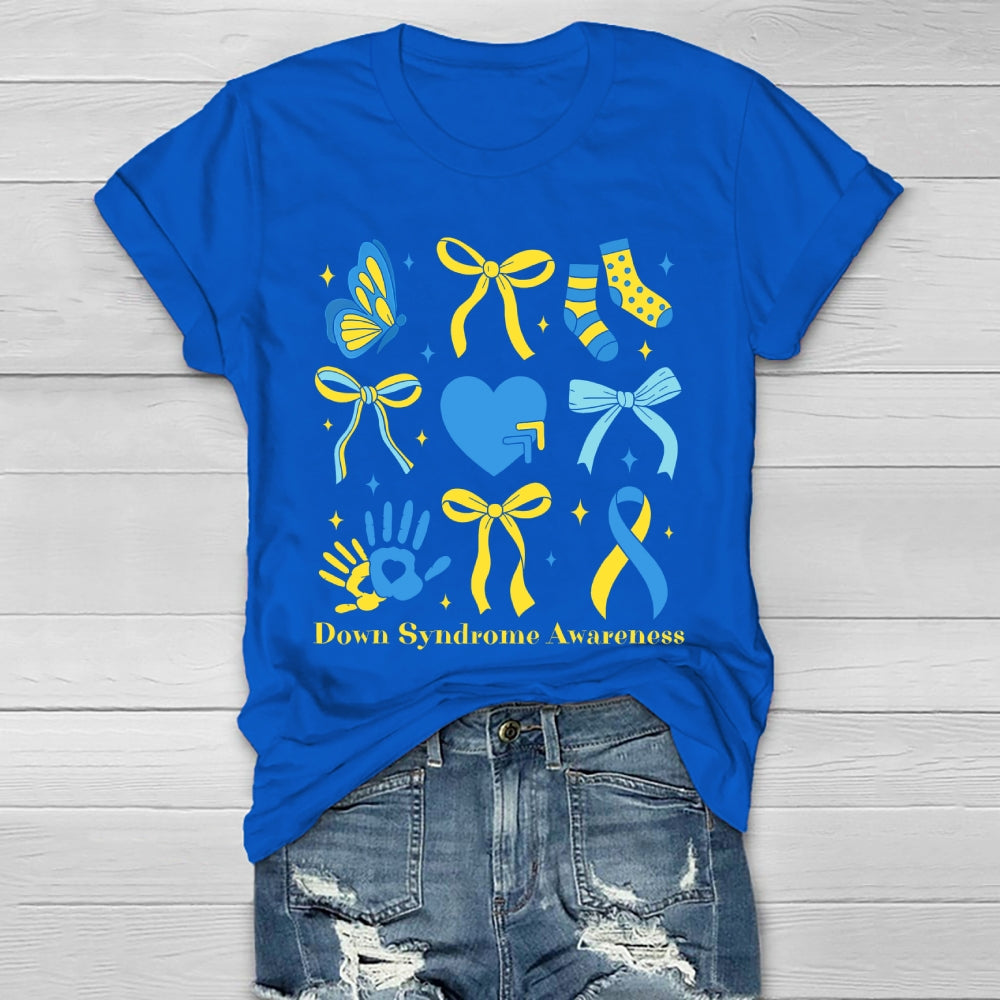 Down Syndrome Awareness Day Socks Healthwear T-shirt