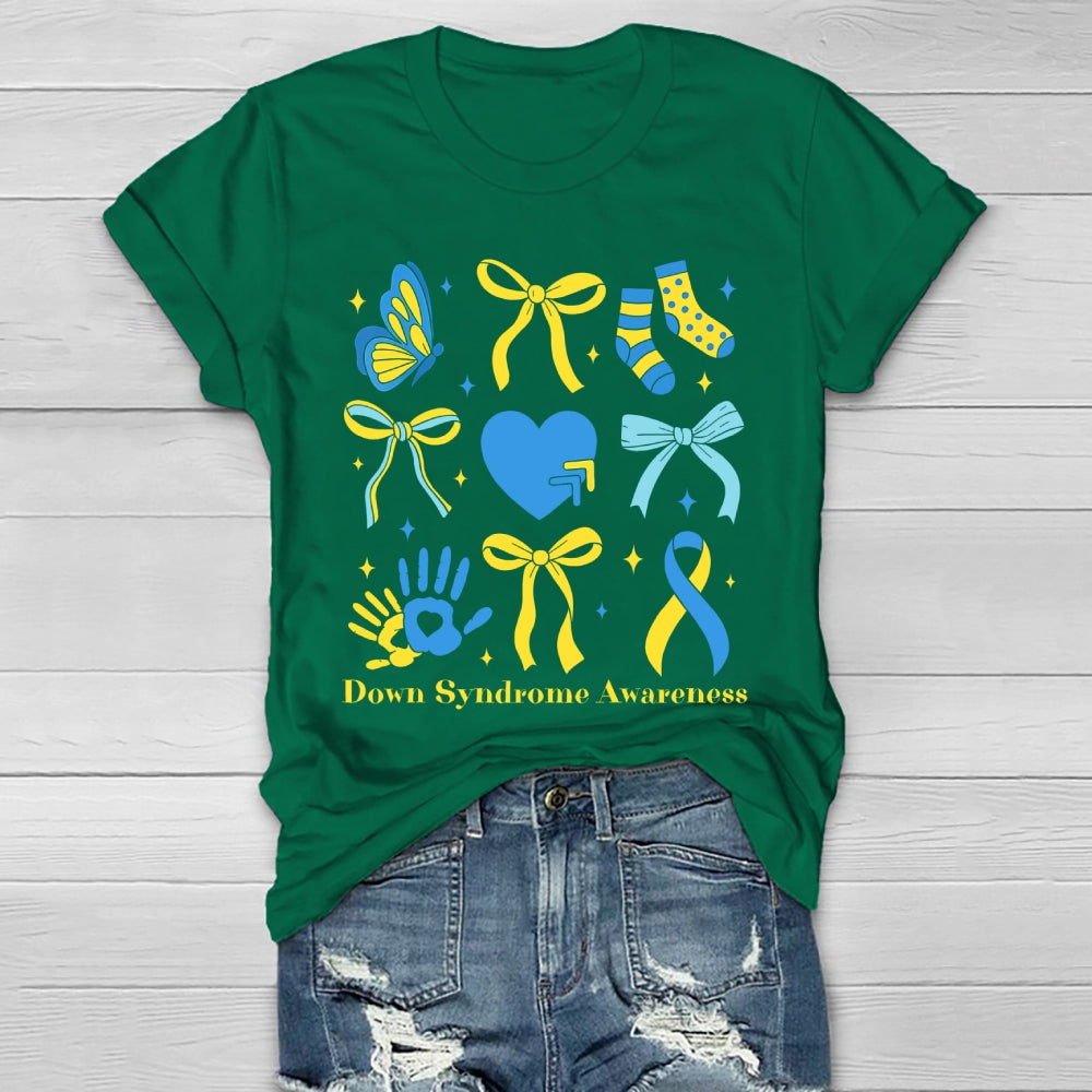 Down Syndrome Awareness Day Socks Healthwear T-shirt