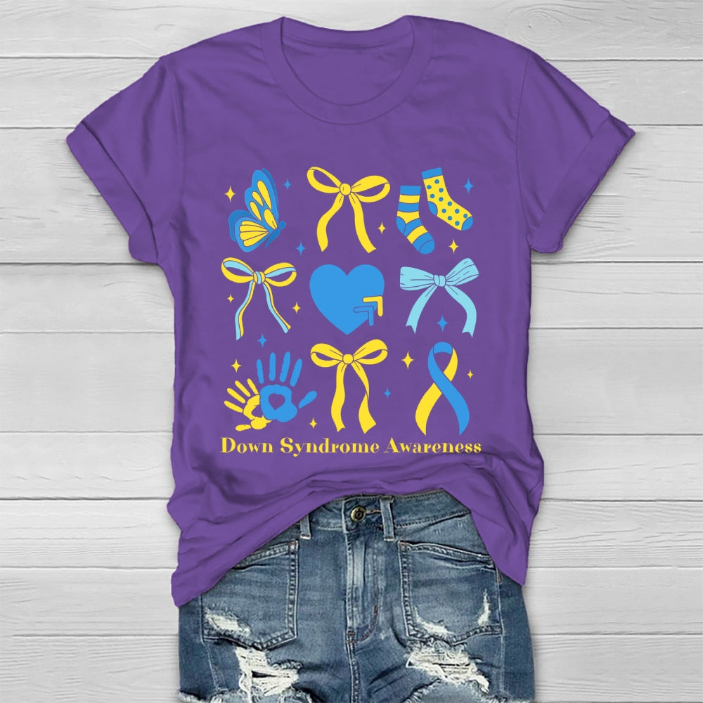 Down Syndrome Awareness Day Socks Healthwear T-shirt