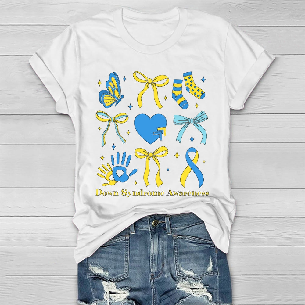 Down Syndrome Awareness Day Socks Healthwear T-shirt