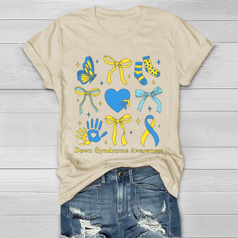 Down Syndrome Awareness Day Socks Healthwear T-shirt