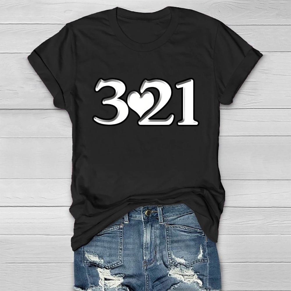 321 World Down Syndrome Day Healthwear T-shirt