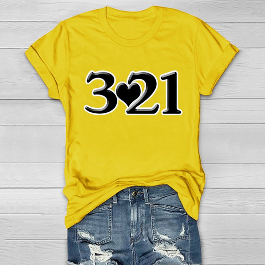 321 World Down Syndrome Day Healthwear T-shirt