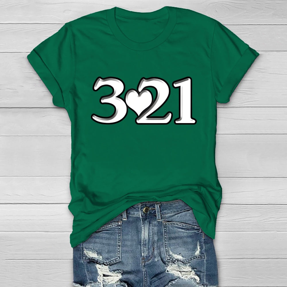 321 World Down Syndrome Day Healthwear T-shirt