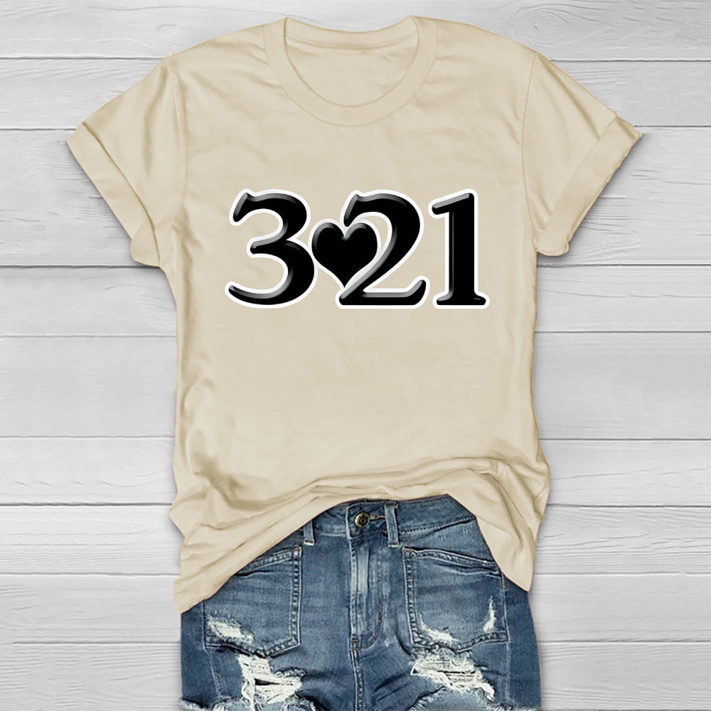 321 World Down Syndrome Day Healthwear T-shirt