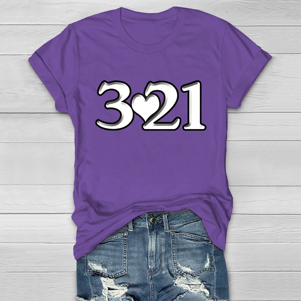 321 World Down Syndrome Day Healthwear T-shirt