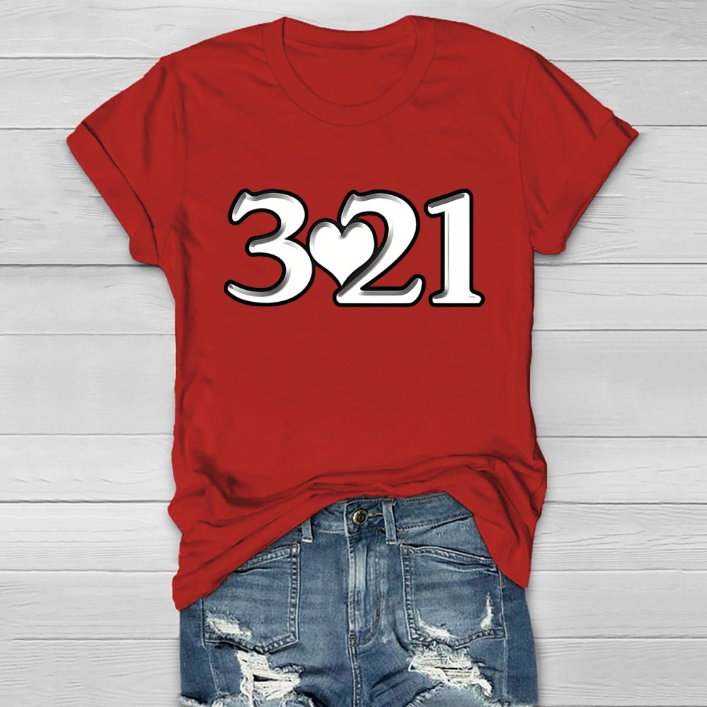 321 World Down Syndrome Day Healthwear T-shirt