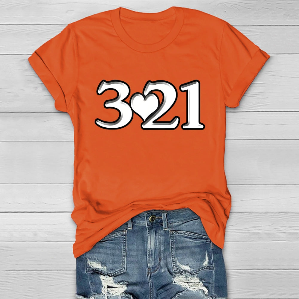 321 World Down Syndrome Day Healthwear T-shirt