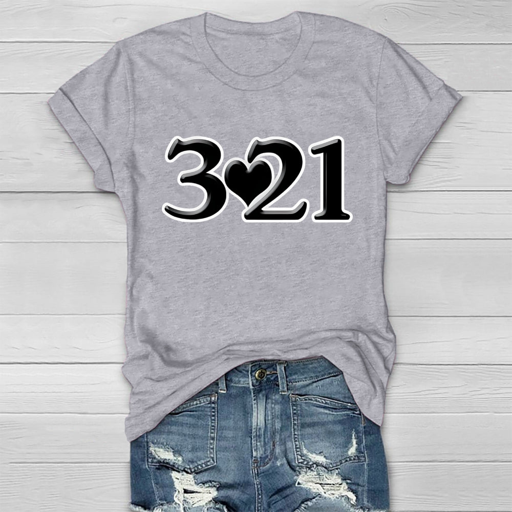 321 World Down Syndrome Day Healthwear T-shirt