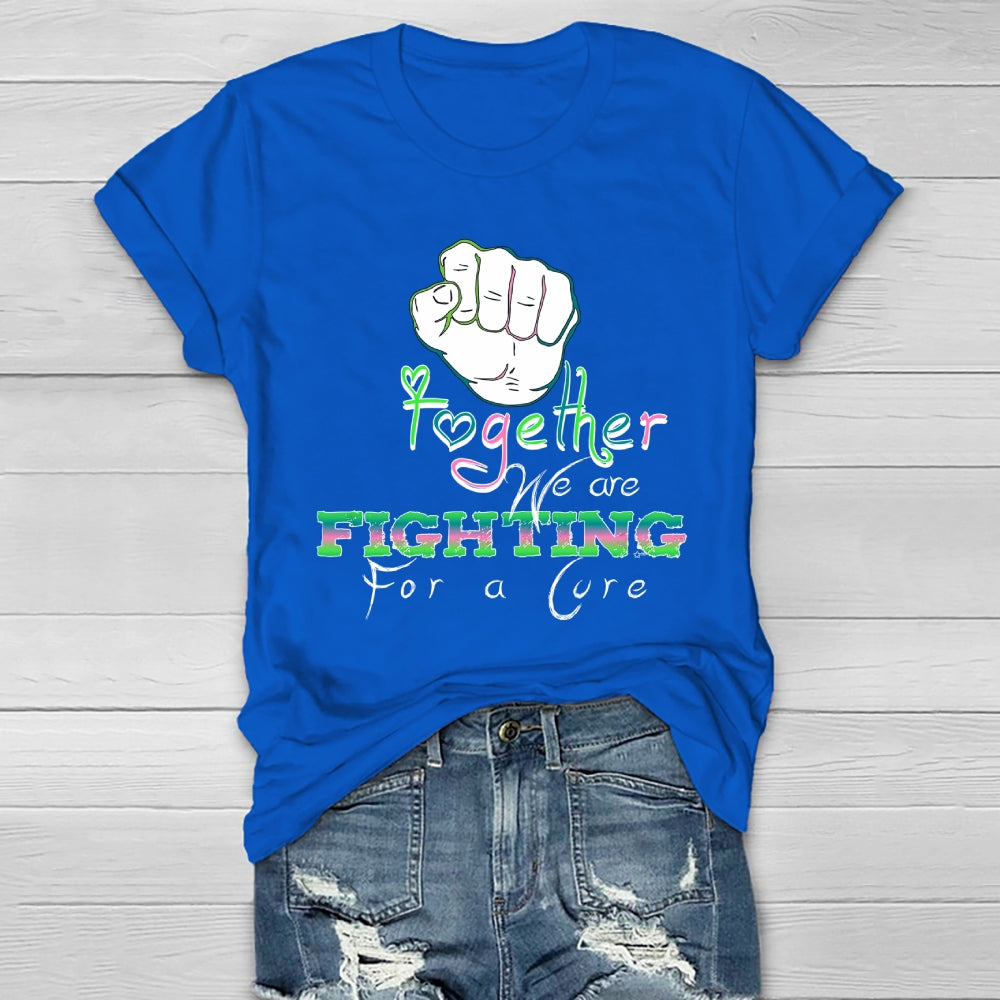 Together We Fight For A Cure  Healthwear T-shirt