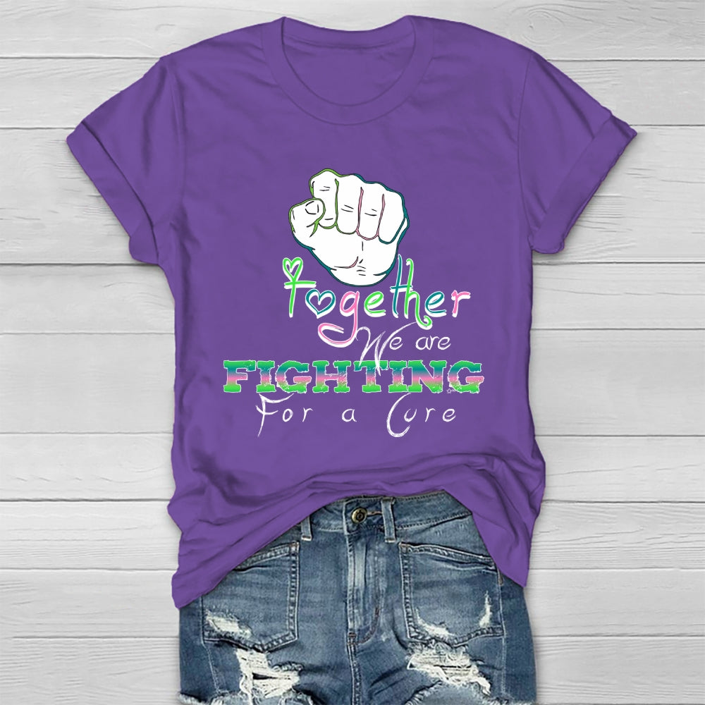 Together We Fight For A Cure  Healthwear T-shirt