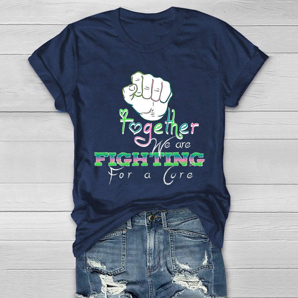 Together We Fight For A Cure  Healthwear T-shirt