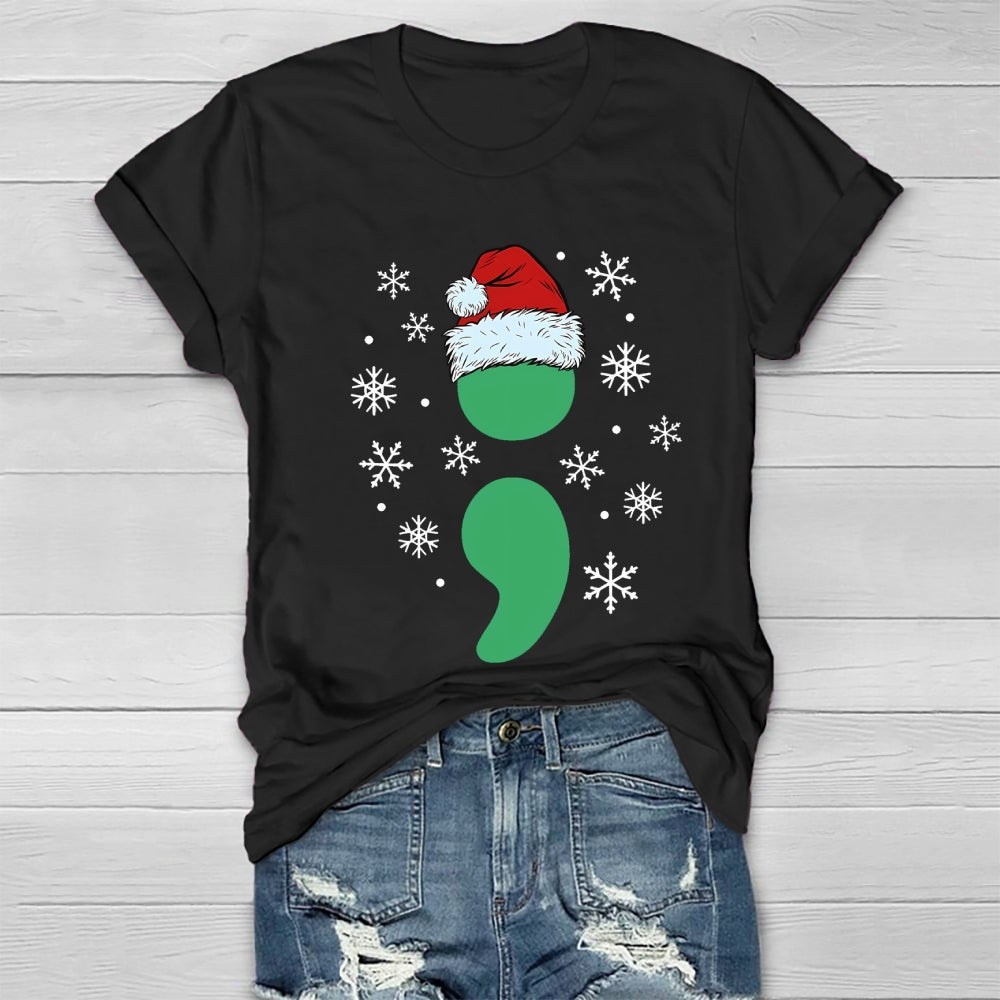 Mental Health Christmas Healthwear T-shirt