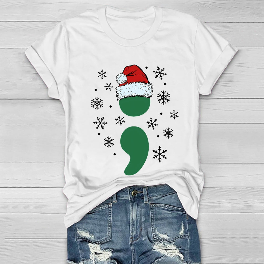Mental Health Christmas Healthwear T-shirt