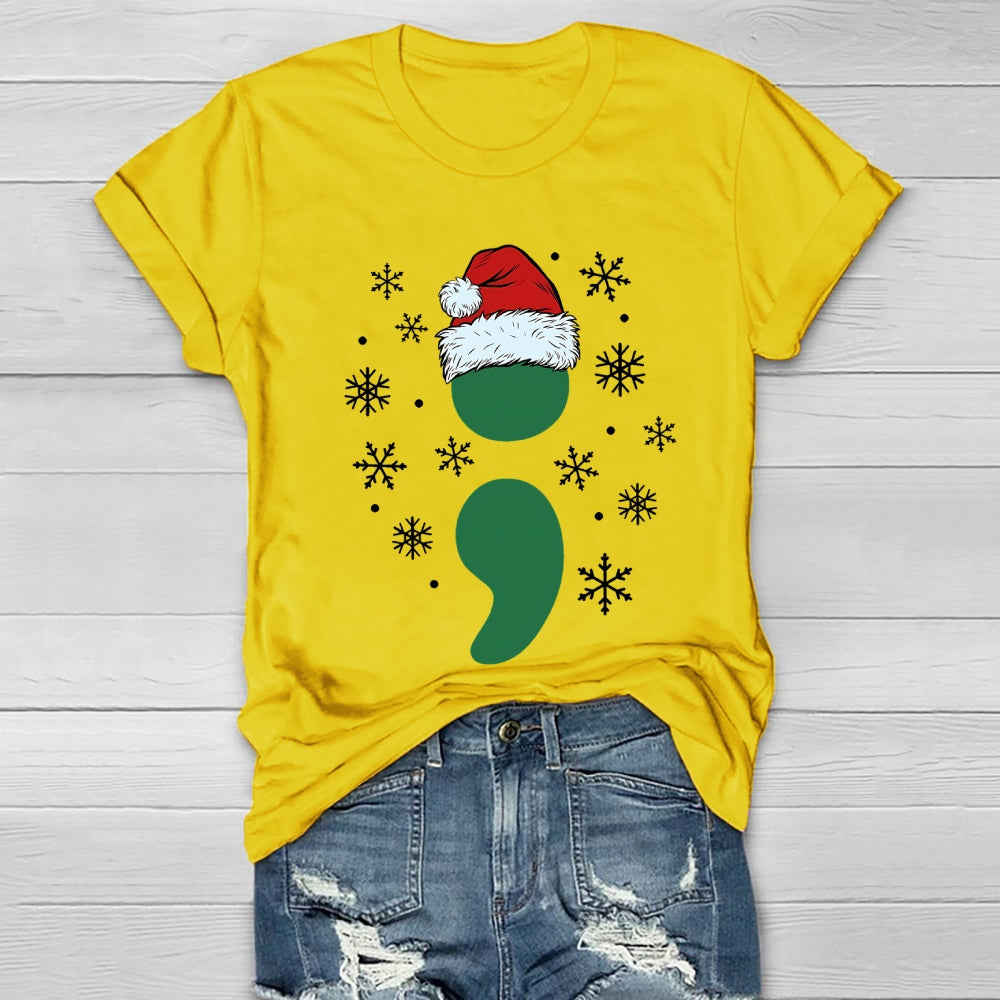 Mental Health Christmas Healthwear T-shirt