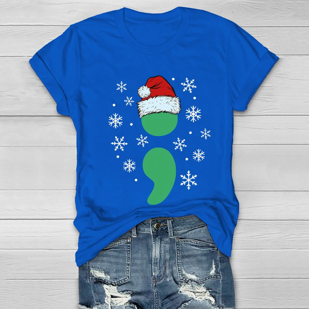 Mental Health Christmas Healthwear T-shirt