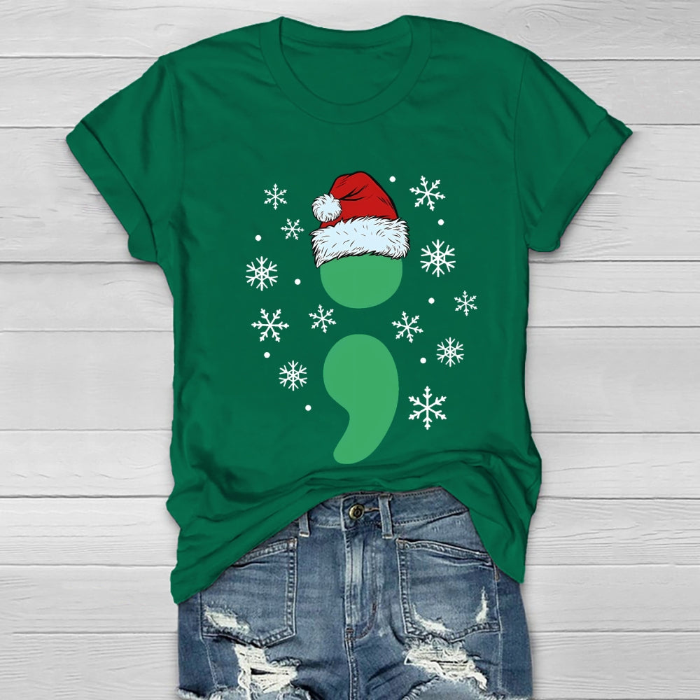 Mental Health Christmas Healthwear T-shirt