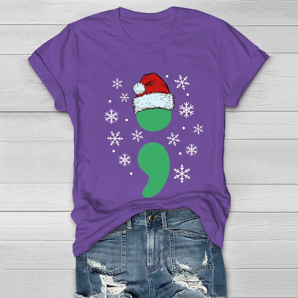 Mental Health Christmas Healthwear T-shirt