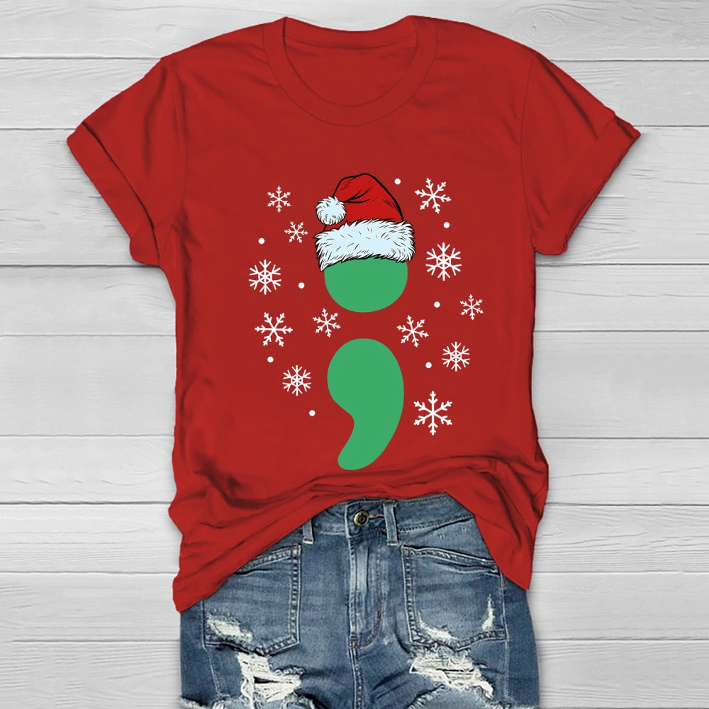 Mental Health Christmas Healthwear T-shirt